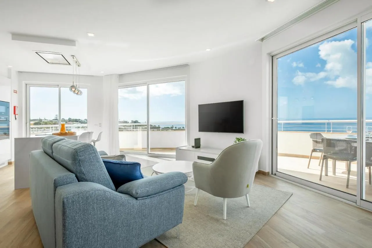 Blue Beach Ocean View - Porto De Mos Apartment Lagos