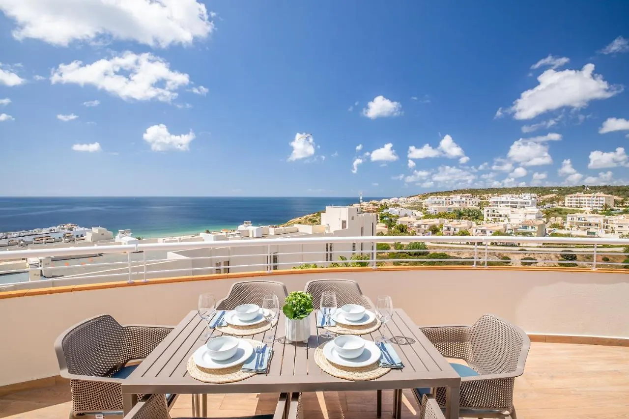 Blue Beach Ocean View - Porto De Mos Apartment Lagos